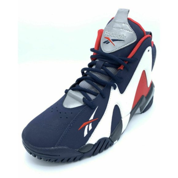 Reebok Kamikaze II USA Mens Basketball Shoes Red White Blue FV9295 NEW Size 8.5 - Picture 4 of 7